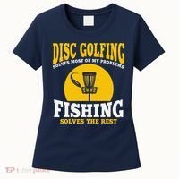 Great Disc Golf And Fishing Gift Women's T-Shirt thumb 0