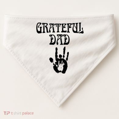 Grateful Dad USA-Made Doggie Bandana