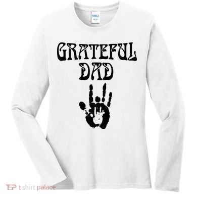 Grateful Dad Women's Long Sleeve Shirt