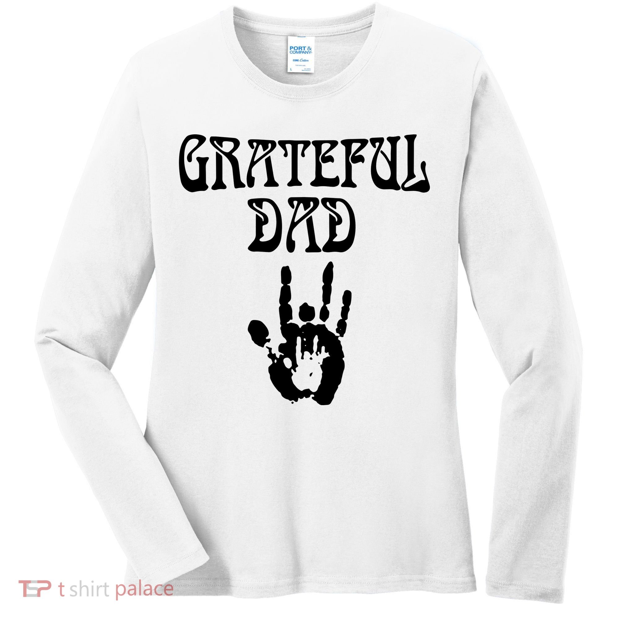 Grateful Dad Women's Long Sleeve Shirt