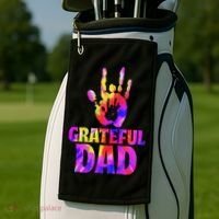 Greateful Dad Golf Towel thumb 2