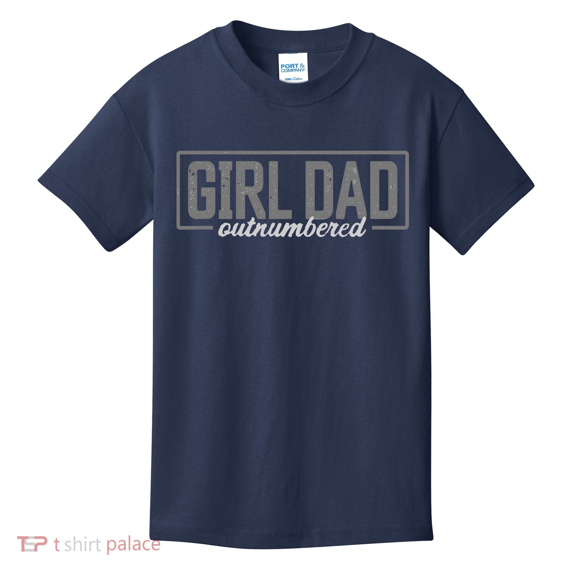 Girl Dad Kids T-Shirt