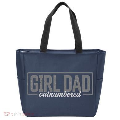 Girl Dad Tote Bag