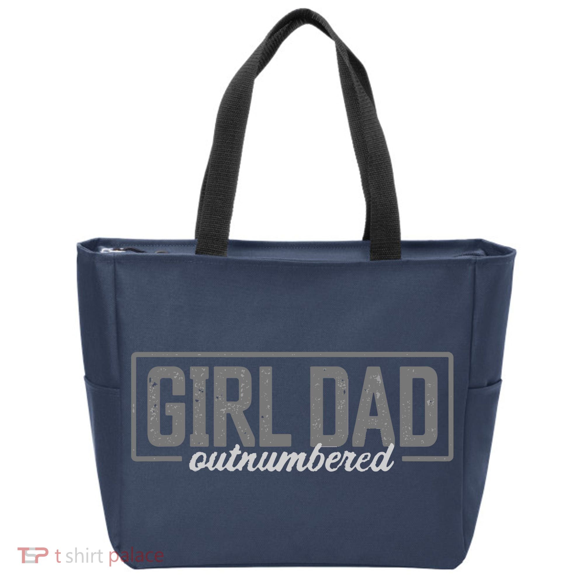 Girl Dad Tote Bag