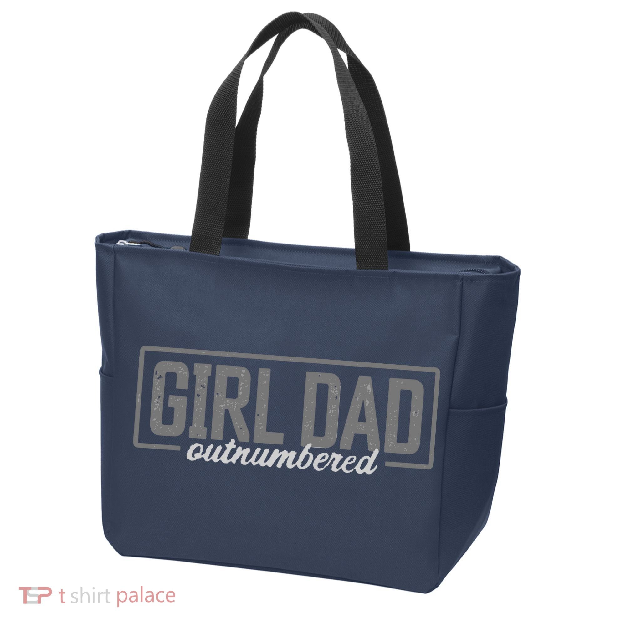 Girl Dad Tote Bag