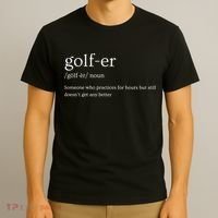Golfer Definition Golf T-Shirt thumb 3
