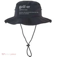Golfer Definition Golf Bucket Hat thumb 0