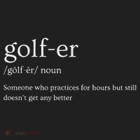 Golfer Definition Golf Beanie thumb 2