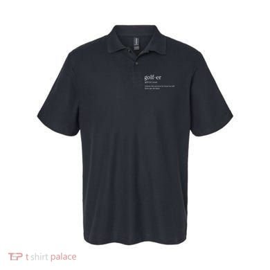 Golfer Definition Golf Polo