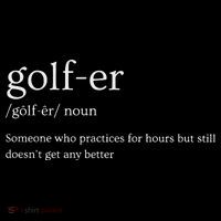 Golfer Definition Golf Women's Hoodie thumb 2