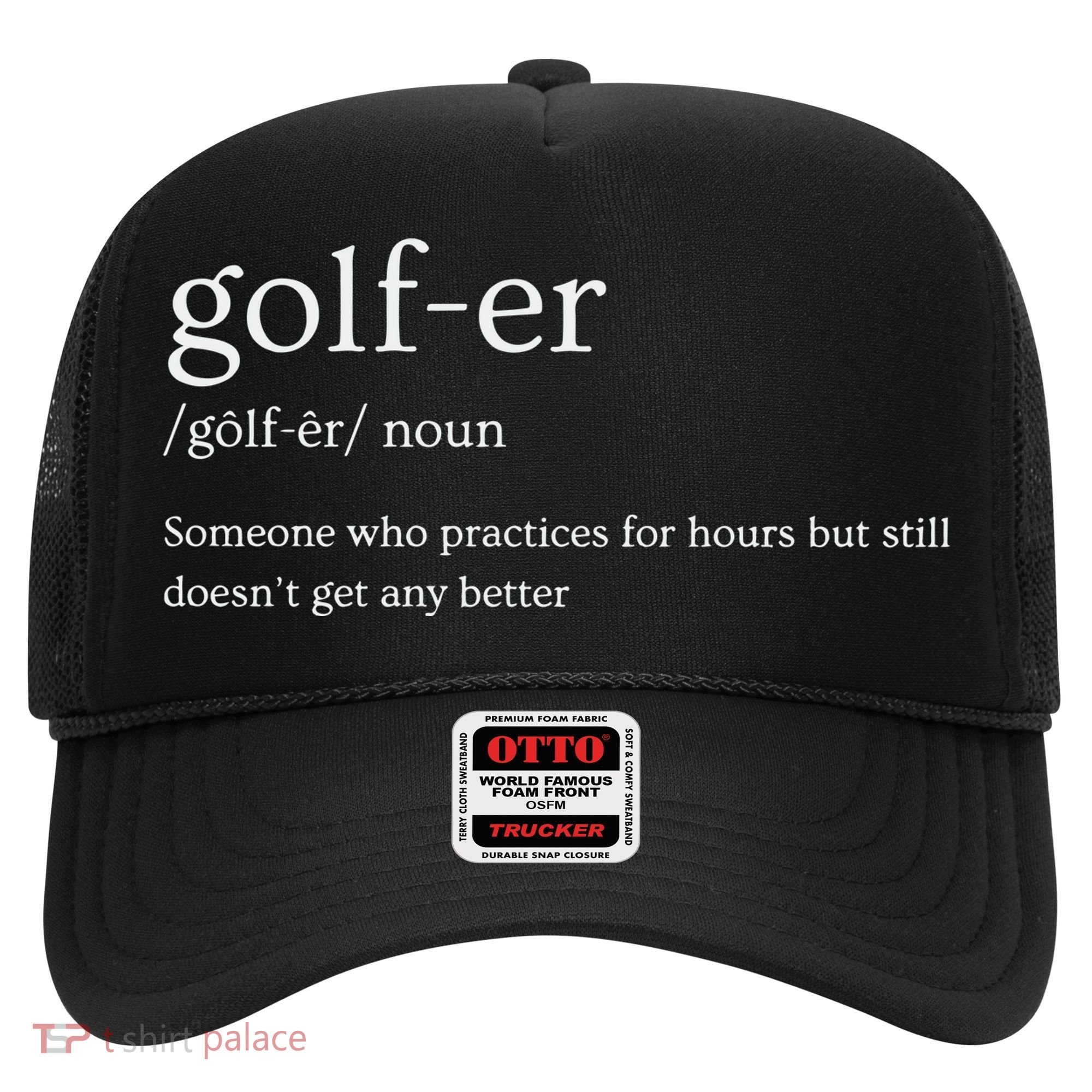 Golfer Definition Golf Hat
