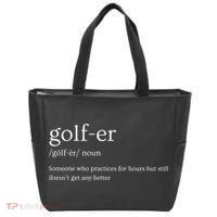 Golfer Definition Golf Tote Bag thumb 0