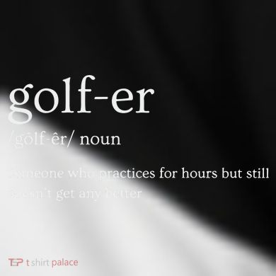 Golfer Definition Golf Toddler Fine Jersey T-Shirt