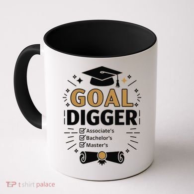 Goal Digger Graduation Checklist Design Coffee Mug