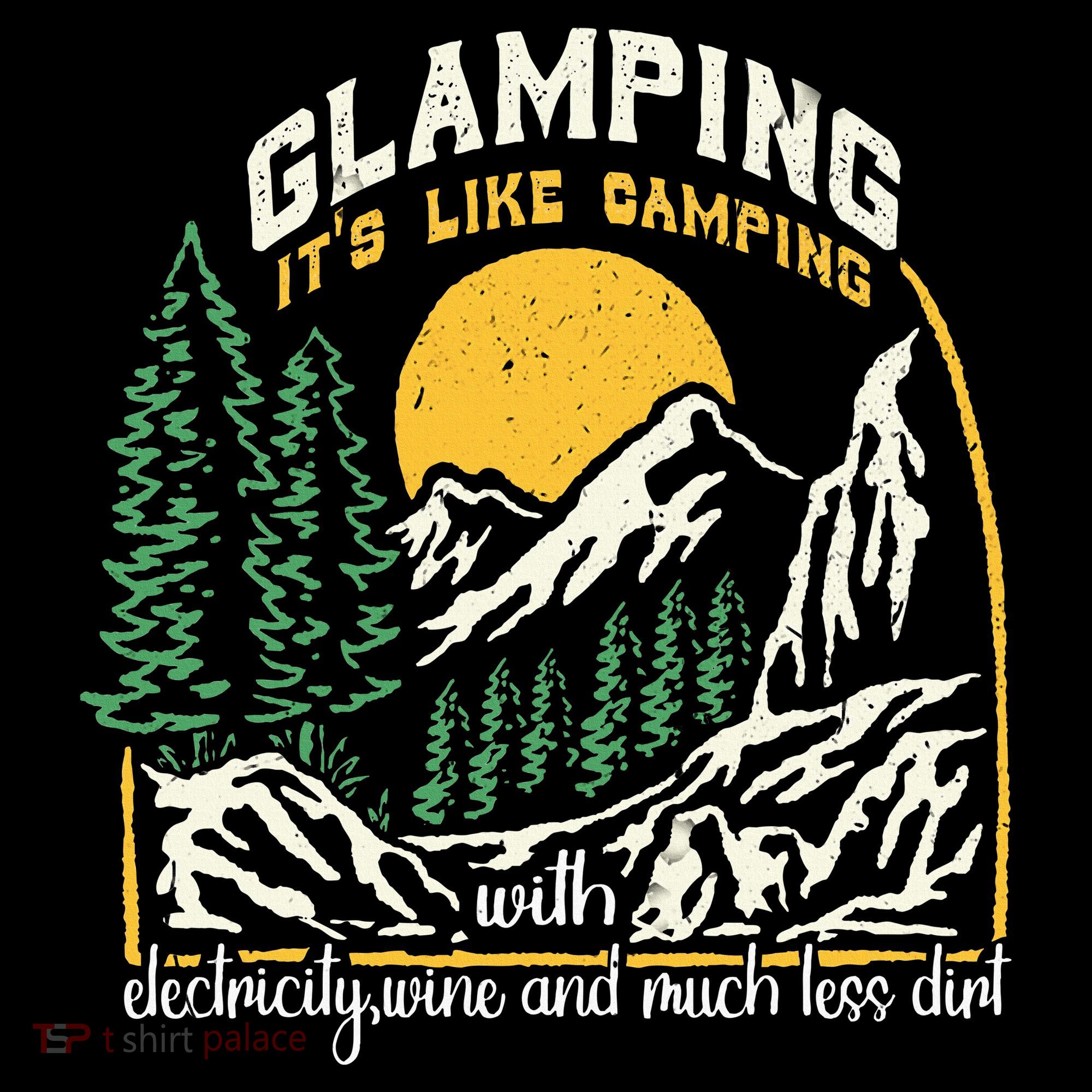 Glamping Definition Glamper Its Like Camping Spark Campers Hoodie