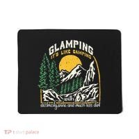 Glamping Definition Glamper Its Like Camping Spark Campers Mousepad thumb 0