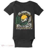 Glamping Definition Glamper Its Like Camping Spark Campers Baby Bodysuit thumb 0