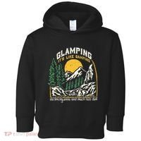 Glamping Definition Glamper Its Like Camping Spark Campers Toddler Hoodie thumb 0
