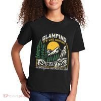 Glamping Definition Glamper Its Like Camping Spark Campers Kids T-Shirt thumb 2