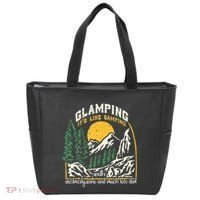 Glamping Definition Glamper Its Like Camping Spark Campers Tote Bag thumb 0