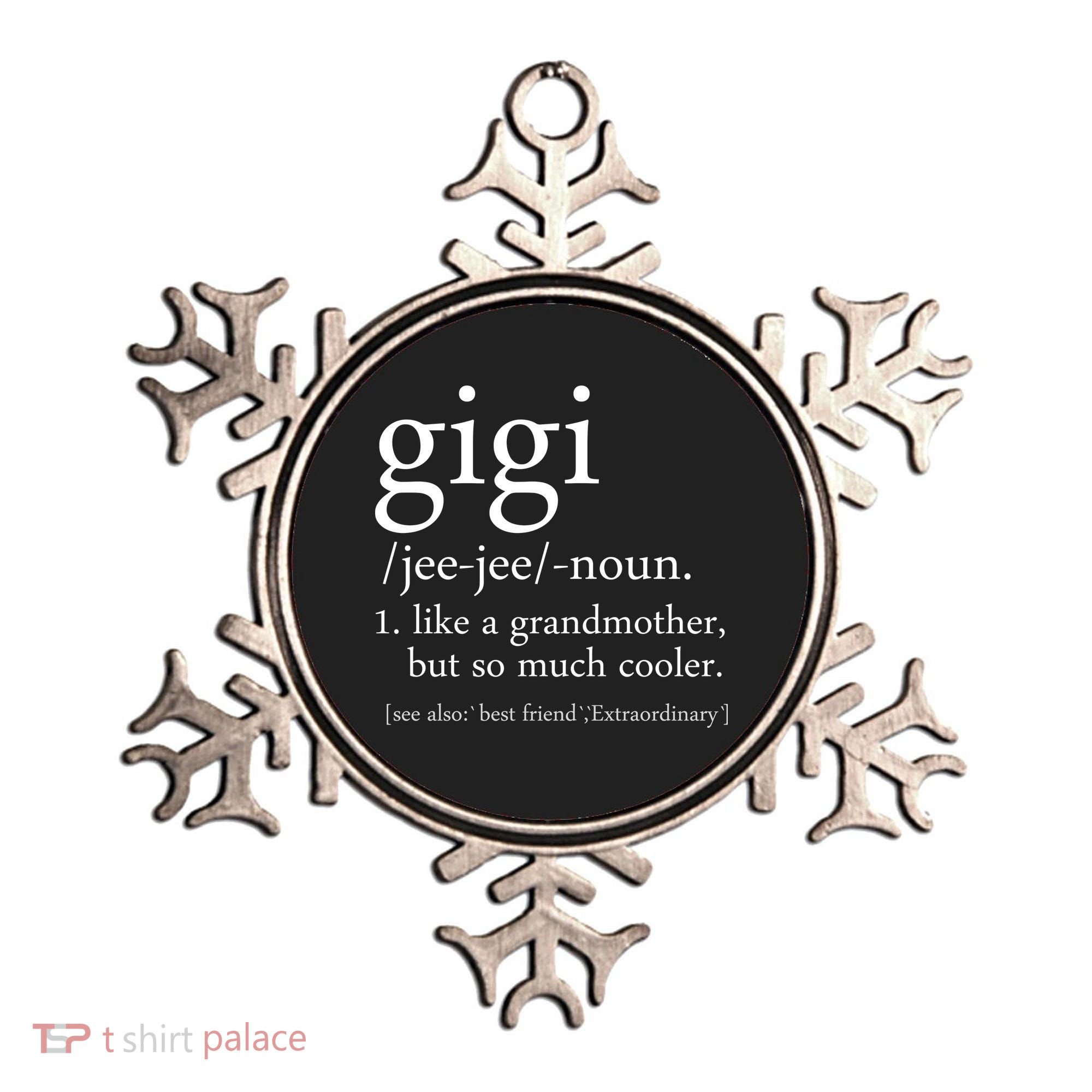 Gigi Definition Ornament