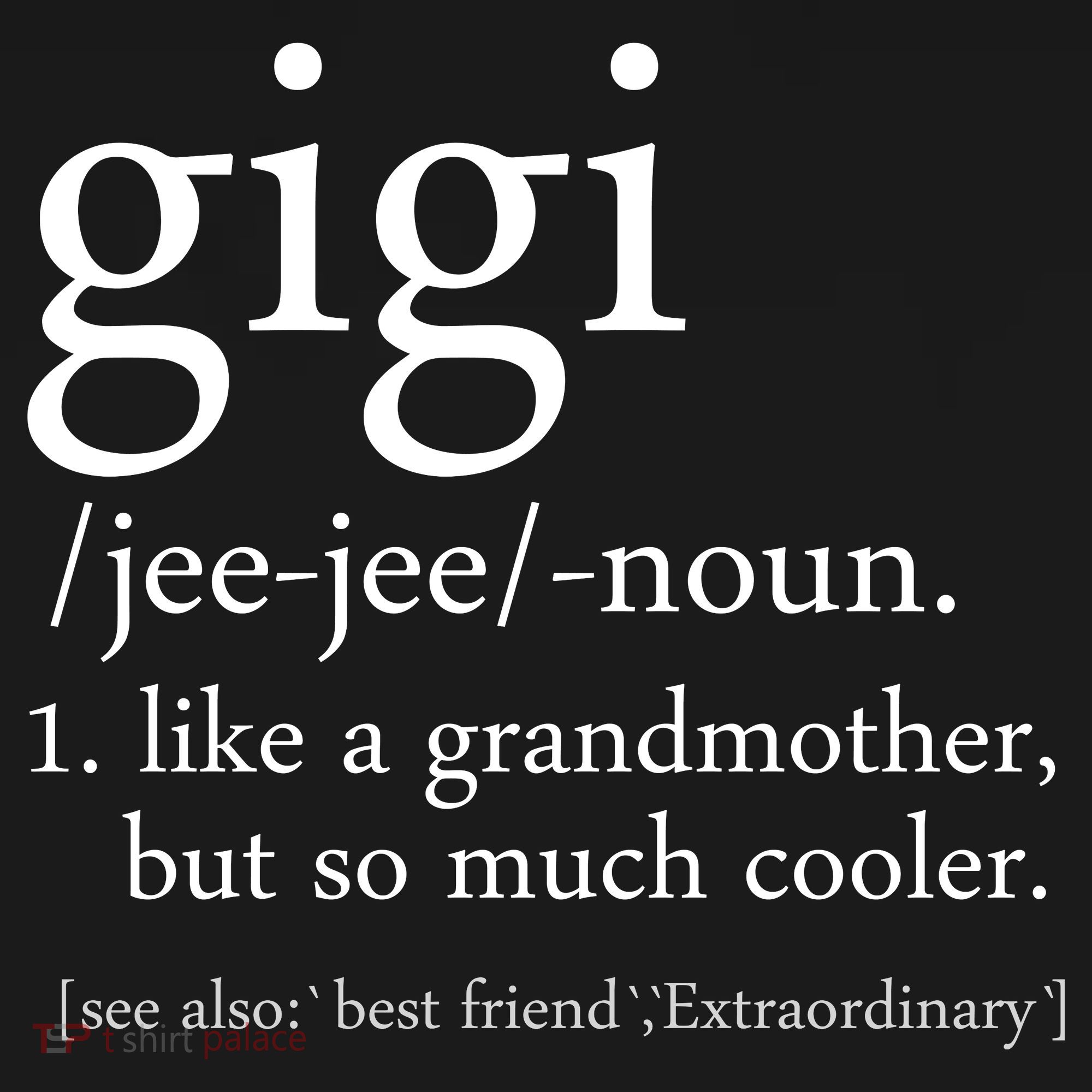 Gigi Definition Ornament
