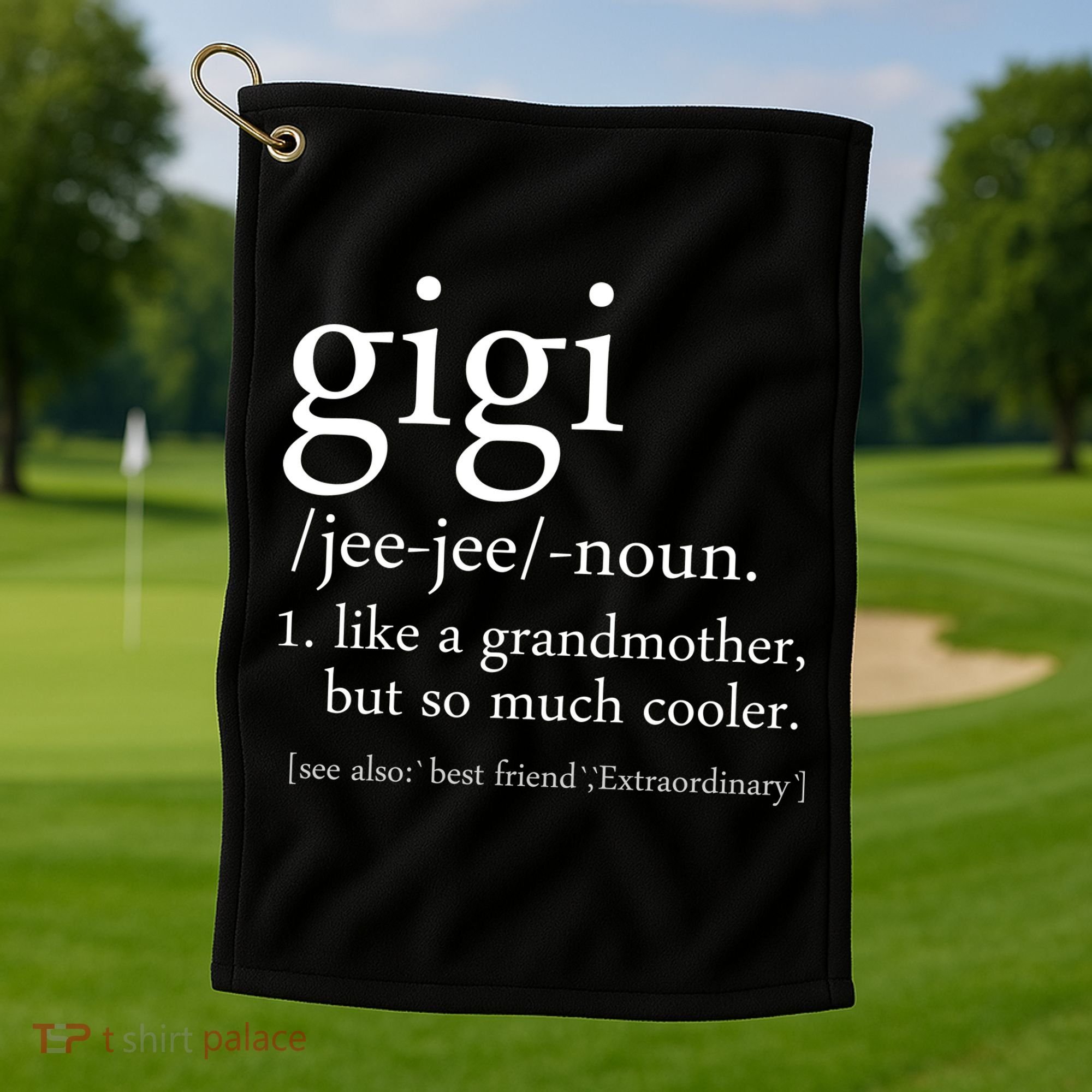 Gigi Definition Golf Towel
