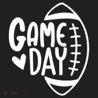 Game Day Heart Football Lover Beanie thumb 2