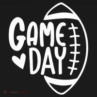 Game Day Heart Football Lover Women's Hoodie thumb 2