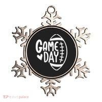 Game Day Heart Football Lover Ornament thumb 0
