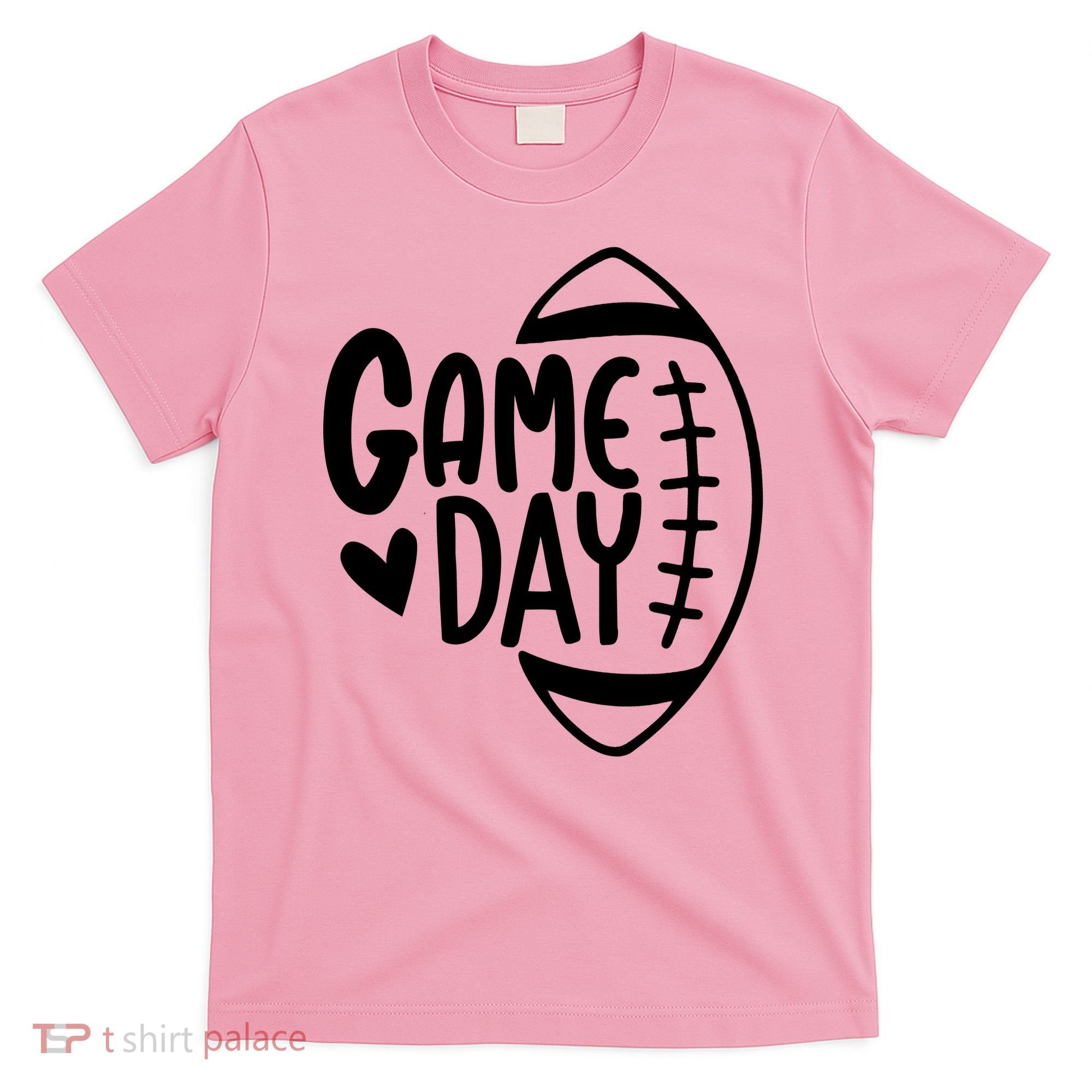 Game Day Heart Football Lover T-Shirt