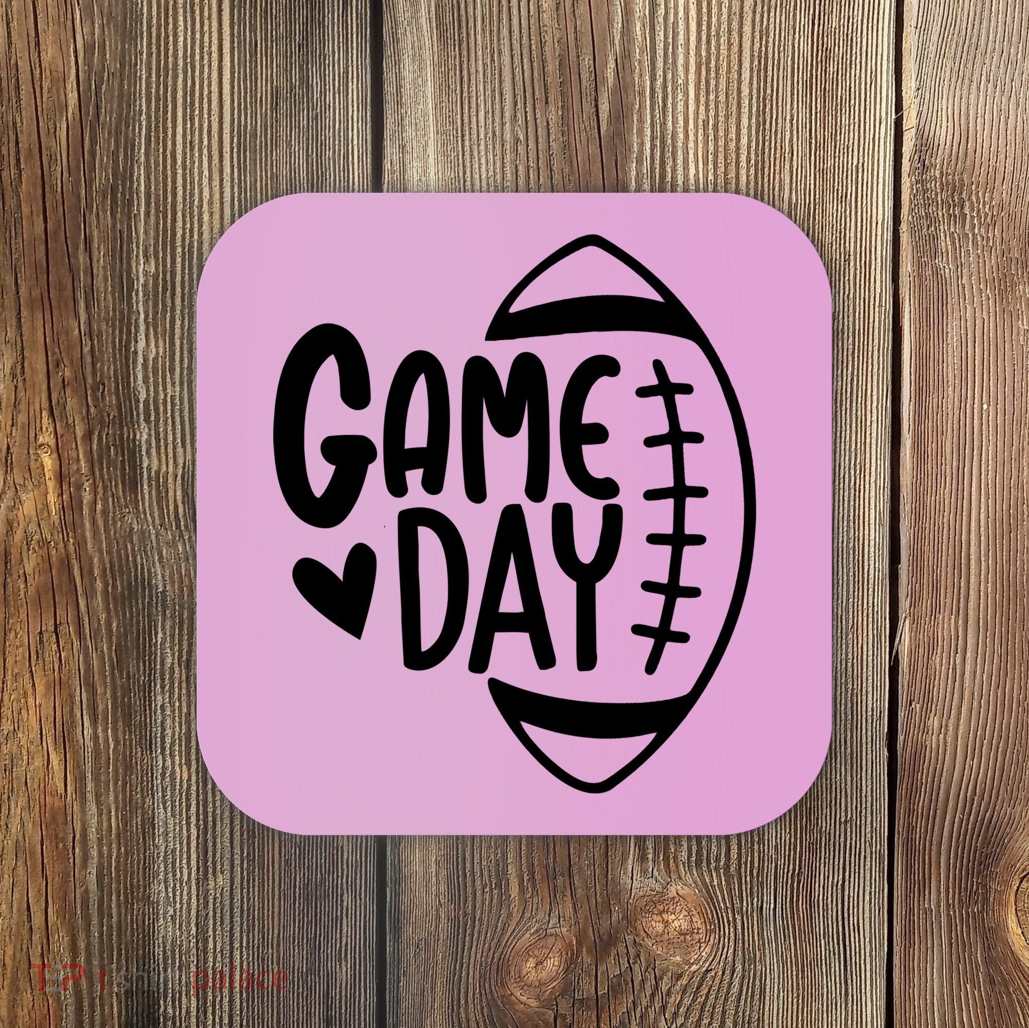 Game Day Heart Football Lover Coaster