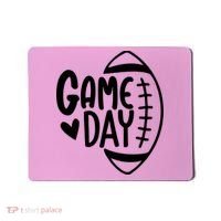 Game Day Heart Football Lover Mousepad thumb 0