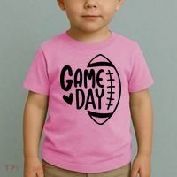 Game Day Heart Football Lover Toddler T-Shirt thumb 2