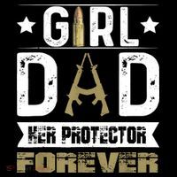 Girl Dad Her Protector Forever Father Day Bucket Hat thumb 4