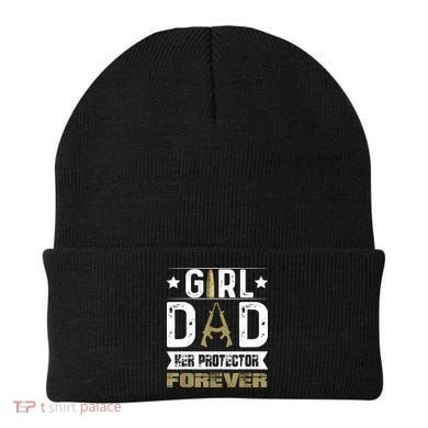 Girl Dad Her Protector Forever Father Day Beanie