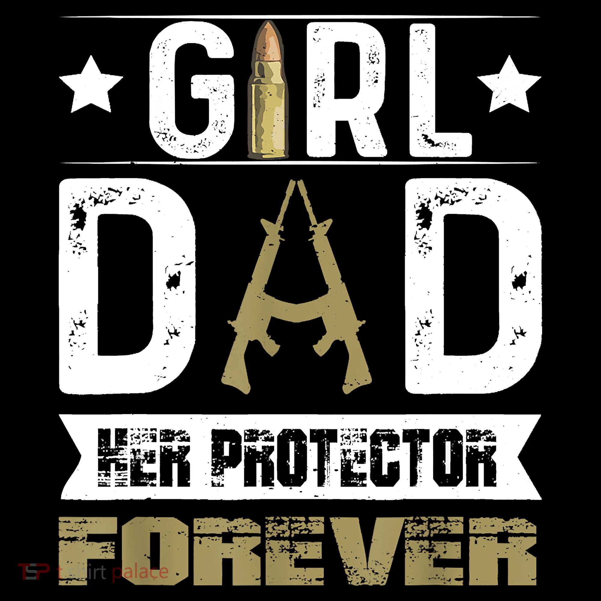 Girl Dad Her Protector Forever Father Day Mousepad
