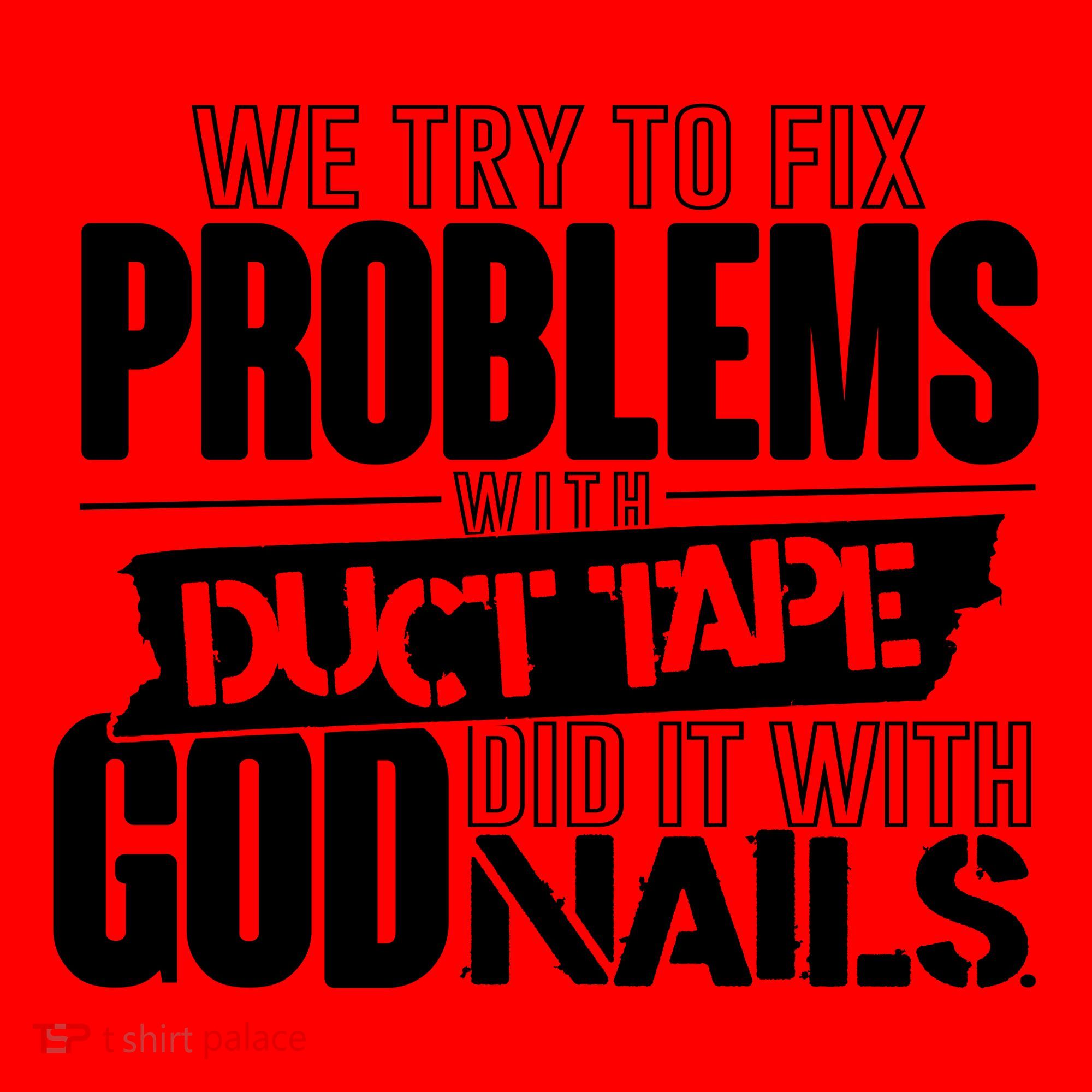 God Did It With Nails Christian Message Santa Hat