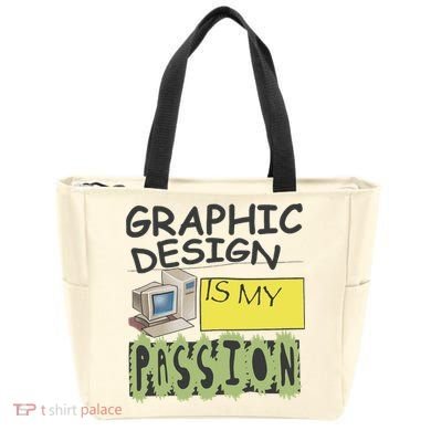 Graphic Design Is My Passion Tote Bag