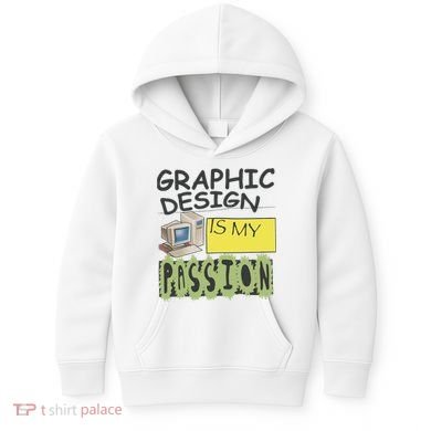 Graphic Design Is My Passion Kids Hoodie