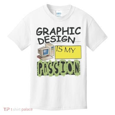 Graphic Design Is My Passion Kids T-Shirt