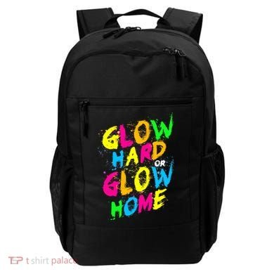 Glow Design In Bright Colors 80s Theme Backpack