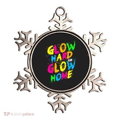 Glow Design In Bright Colors 80s Theme Ornament