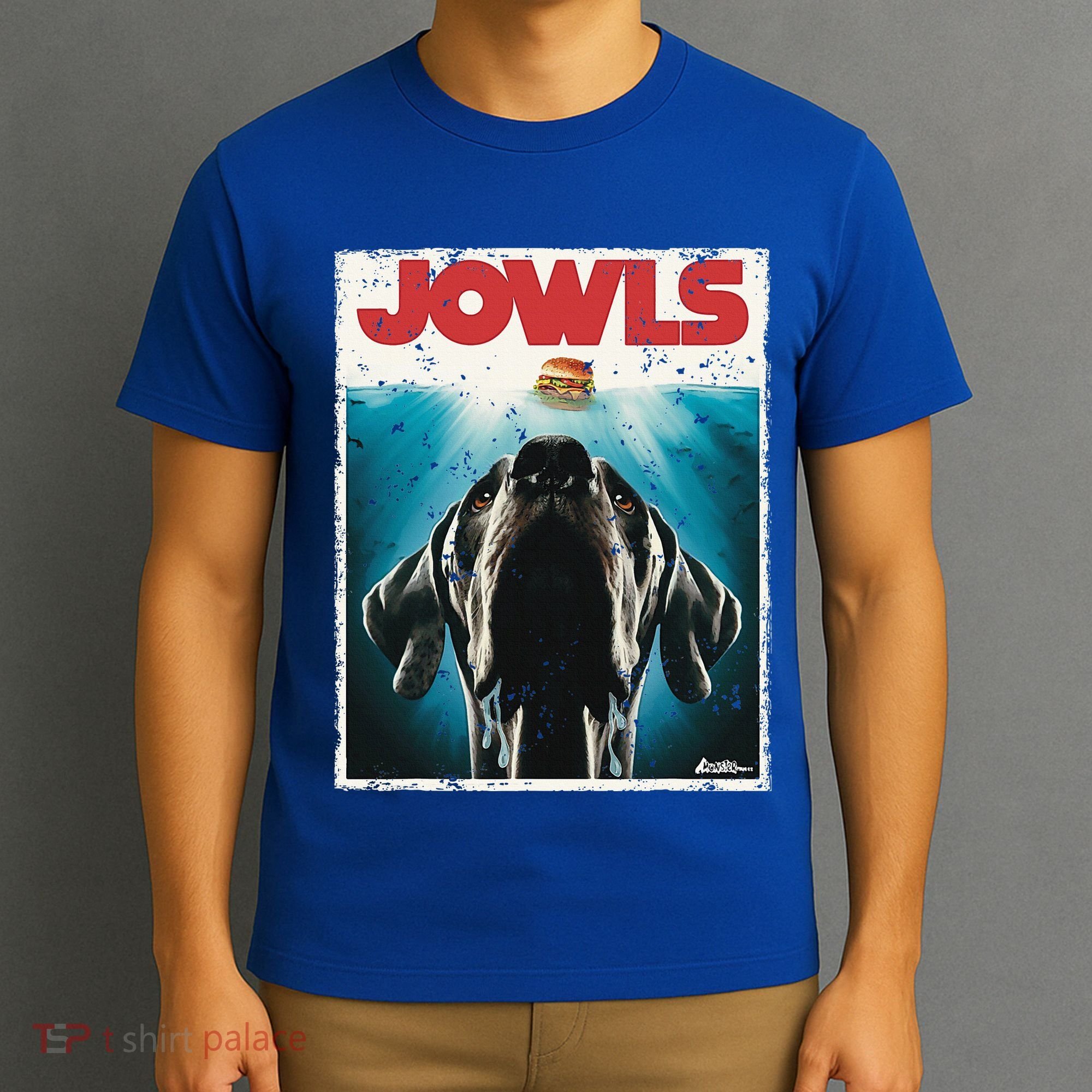 Great Dane Jowls Paws Top Drooling Dog Mom T-Shirt