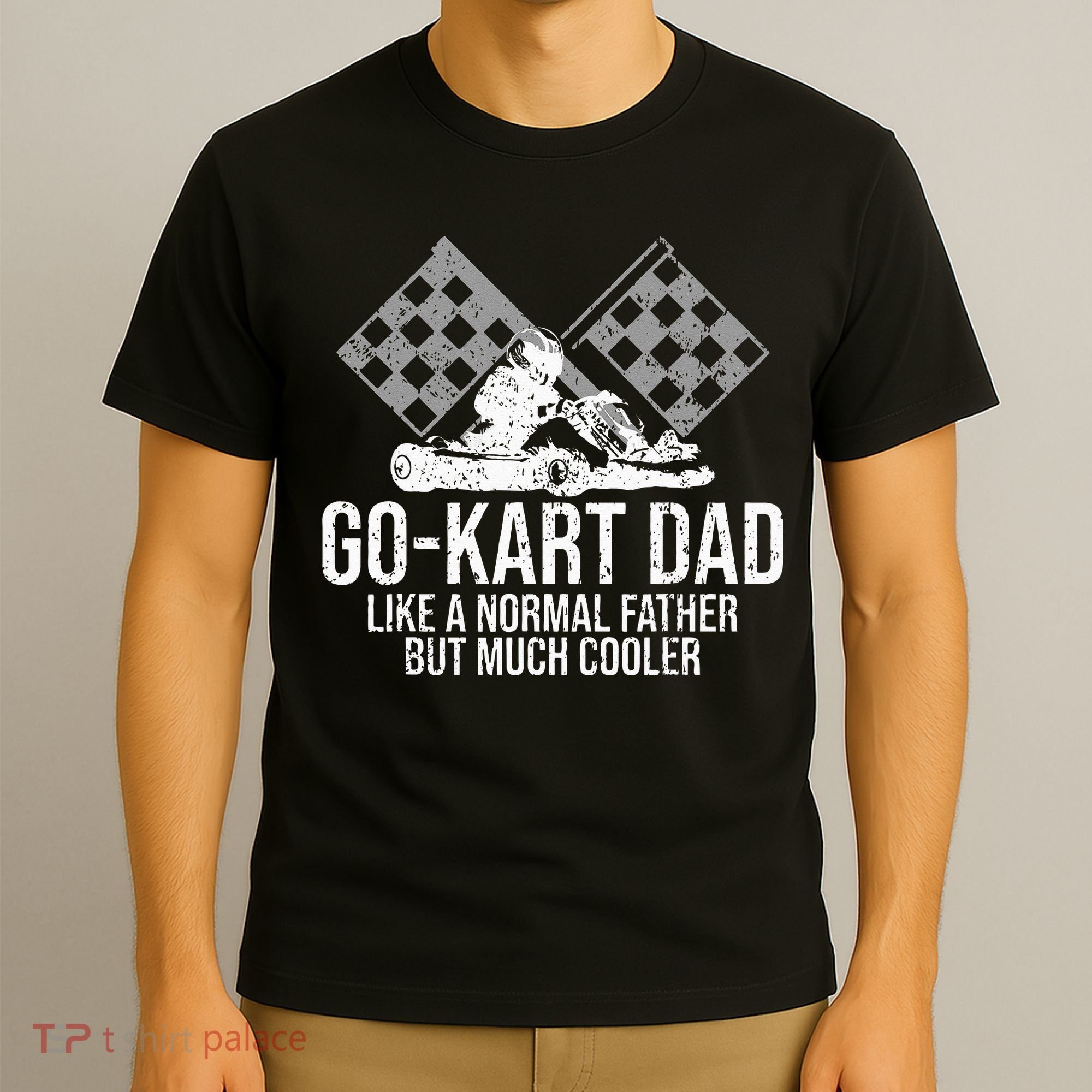 GoKart Dad Kart Racing GoCart Karting Gift For Daddy T-Shirt