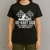 GoKart Dad Kart Racing GoCart Karting Gift For Daddy T-Shirt thumb 4