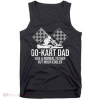 GoKart Dad Kart Racing GoCart Karting Gift For Daddy Tank Top thumb 0