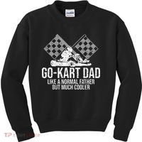 GoKart Dad Kart Racing GoCart Karting Gift For Daddy Kids Sweatshirt thumb 0