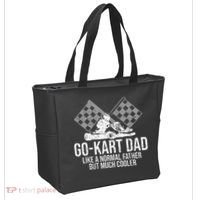 GoKart Dad Kart Racing GoCart Karting Gift For Daddy Tote Bag thumb 2