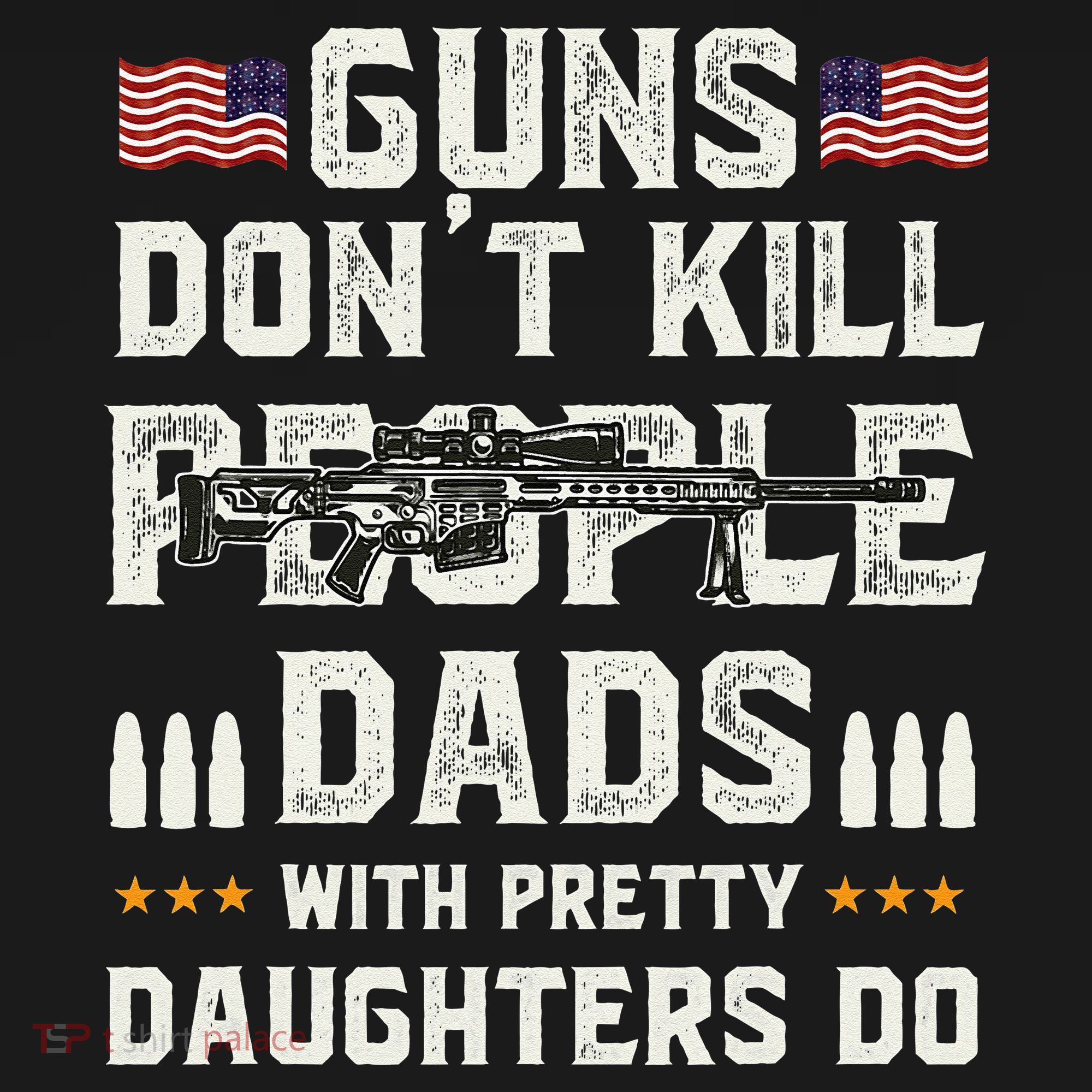 Guns Dont Kill People Dads With Pretty Daughters Humor Dad Sweatshirt